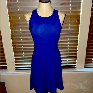 Cynthia Rowley Elegant Blue Sleeveless Dress